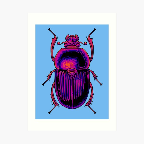 Dung Beetle Art Prints | Redbubble