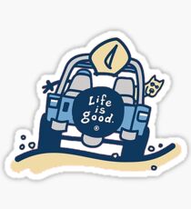 life is good Sticker