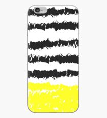 Black and Yellow iPhone Case