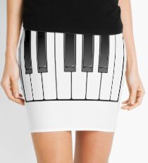 Piano Octave Mini Skirt