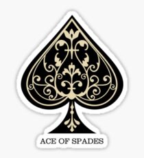 Ace of Spades: Stickers | Redbubble