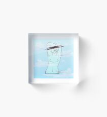 Miles In the Clouds Acrylic Block