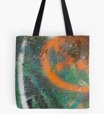 Orange Disc Tote Bag
