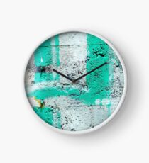 Green Stripe Clock