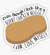 Burnt Chicken Nugget Vine Sticker