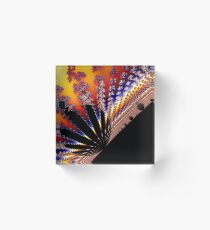 Abstract Psychedlic Acrylic Block