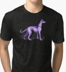 That One Purple Dog Shirt (Wordless) Tri-blend T-Shirt