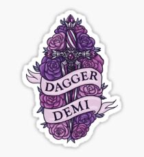 Pegatina DAGGER DEMI