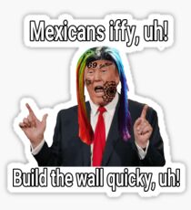 6ix9ine Trump Sticker