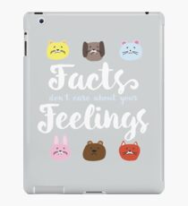 Vinilo o funda para iPad Ben Shapiro "Los hechos no se preocupan por tus sentimientos"