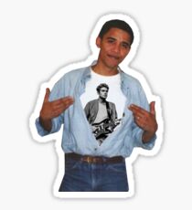 Obama John Mayer Sticker