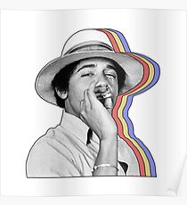 Smoking Barack Layered Poster