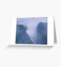 The Zambesi Gorge Greeting Card