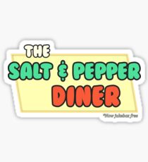 The Salt and Pepper Diner *Now Jukebox Free* Sticker