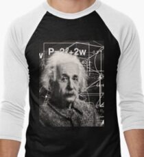 Camiseta ¾ bicolor para hombre Albert Einstein
