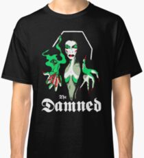 THE DAMNED Vampira Classic T-Shirt