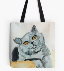 Fat Cat Tote Bag