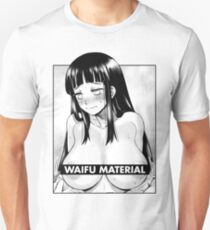 Naruto - Hinata Waifu Material Unisex T-Shirt