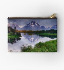 Mt. Moran at Oxbow Bend Studio Pouch