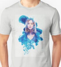 Clara Oswin Oswald Blue Smoke Unisex T-Shirt