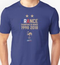 France Champion Du Monde 2018 • Les Bleus • Football World Cup Champion 2018 ID 4-3 Unisex T-Shirt