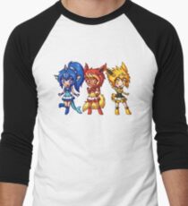 Gen 1 Eeveelution Squad Men's Baseball ¾ T-Shirt