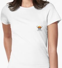 Logo: Monkey D. Luffy | ONE PIECE Women's Fitted T-Shirt