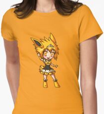 Jolteon Magical Girl Chibi Women's Fitted T-Shirt