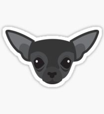 Black Chihuahua Sticker