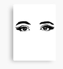Lienzo ojos de camila cabello