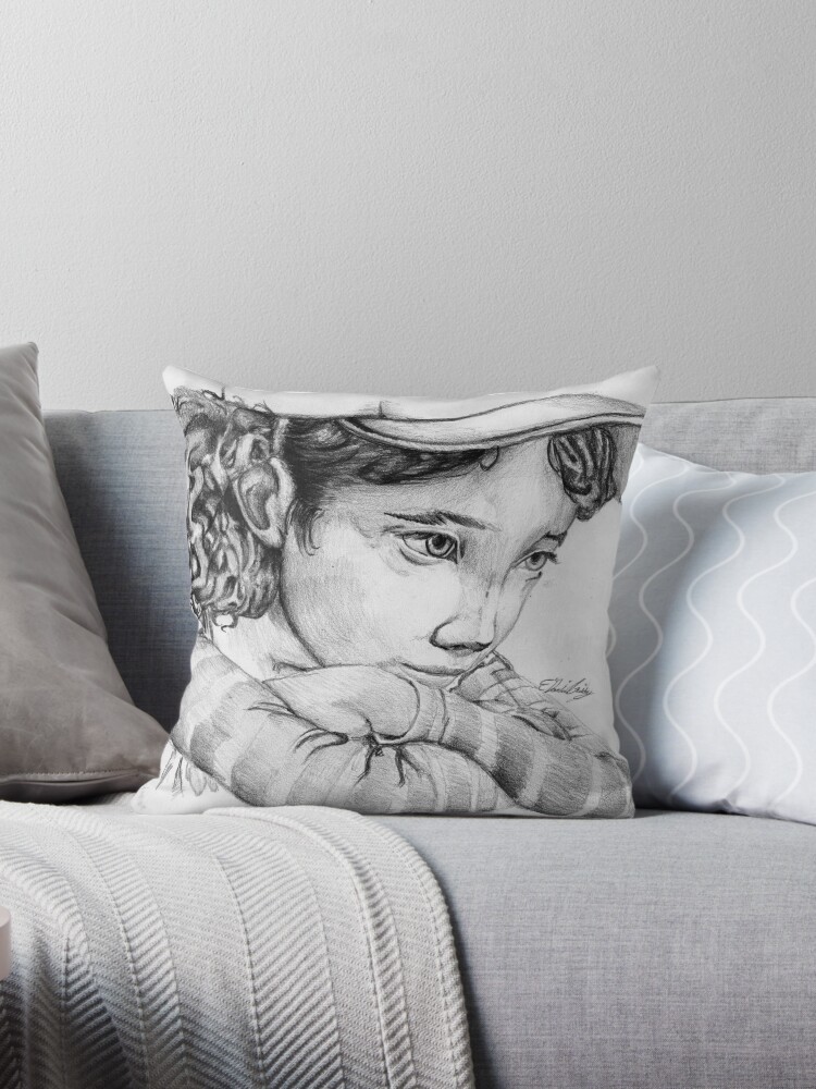 Clementine From The Walking Dead The Game Throw Pillow By