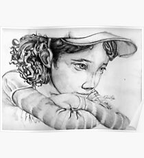Clementine from The Walking Dead The Game Poster