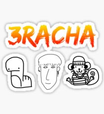 3RACHA Doodles (4 Stickers for 1 ;) Sticker