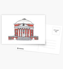 UVA-Rotunde Farbe Postkarten