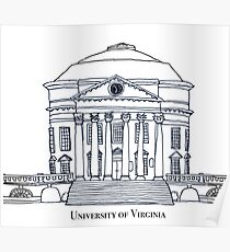 University of Virginia Rotunda Poster