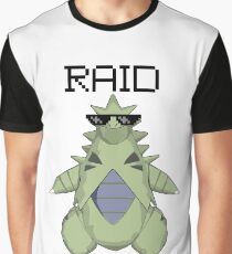 Raid Boss Tyranitar Graphic T-Shirt
