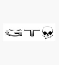 GTO with a skull Photographic Print