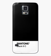 PANTONE BLACK 6 C Case/Skin for Samsung Galaxy