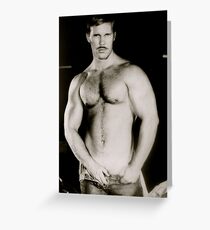 Butch Barnes torso Greeting Card