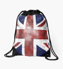 United Kingdom British flag Drawstring Bag