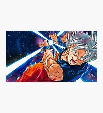Dragonball Drawing Photographic Prints Redbubble - goku ultra instinct dragonball super photographic print