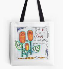 Rose Love Tote Bag