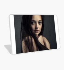 Innocent young woman Laptop Skin