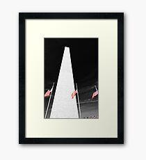 Washington Monument Framed Print