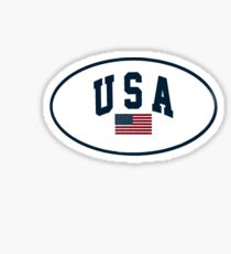 usa sticker Sticker