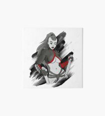 Katrina - sexy warrior girl Art Board
