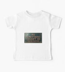 No Admittance Baby Tee
