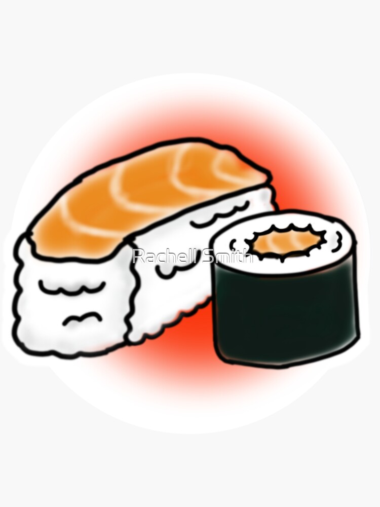 Salmon Sushi by Raccoon-god