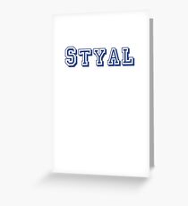 Styal Greeting Card