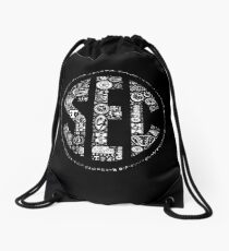 SEC with Logos Drawstring Bag